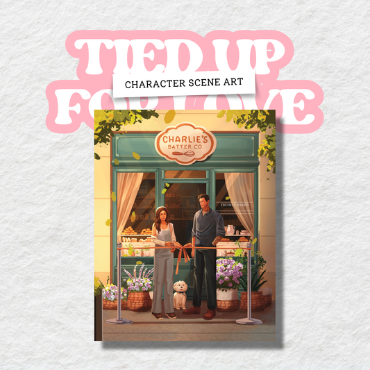 Tied Up for Love Character Art